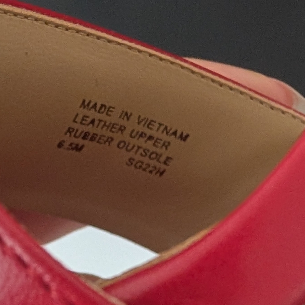 Michael Kors Red High Heel Sandals - Picture 10 of 12